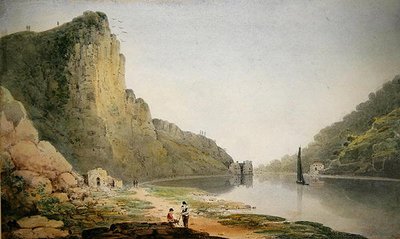 एवन गॉर्ज (कागज पर पानी के रंग का) द्वारा फ्रांसिस डेनबी