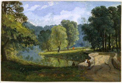 द फ्रॉम एट स्टेपलटन, c.1823 (कागज पर वॉटरकलर और बॉडीकलर) द्वारा फ्रांसिस डेनबी