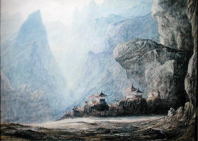 क्रिस्टीना का जुलूस (कागज पर जल रंग) द्वारा फ्रांसिस डेनबी