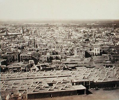 काहिरा, गढ़ से, c.1856-58 (एल्बम प्रिंट) (170812 भी देखें) द्वारा फ्रांसिस फ्रिथ