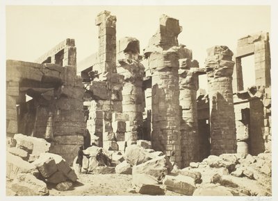 हॉल ऑफ कॉलम, 1857। द्वारा फ्रांसिस फ्रिथ