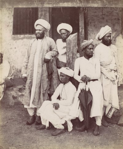 महमान, 1870 के दशक। द्वारा फ्रांसिस फ्रिथ