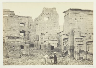 टेम्पल पैलेस, मेदिनीत हबू, 1857। द्वारा फ्रांसिस फ्रिथ