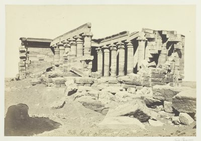 महाराजा का मंदिर, नूबिया, द्वारा फ्रांसिस फ्रिथ