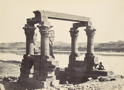 कार्डेशियन कॉन्स, नूबिया, 1857। द्वारा फ्रांसिस फ्रिथ