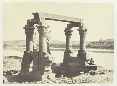 कार्डेशियन कॉन्स, नूबिया, 1857। द्वारा फ्रांसिस फ्रिथ