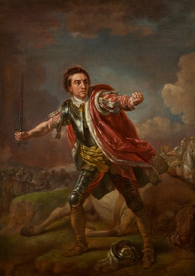 विलियम शेक्सपियर, ड्र्यू लेन, 1759 द्वारा डेविड गारिक को &39;रिचर्ड III&39; में ग्लूसेस्टर के रूप में द्वारा फ्रांसिस हेमैन