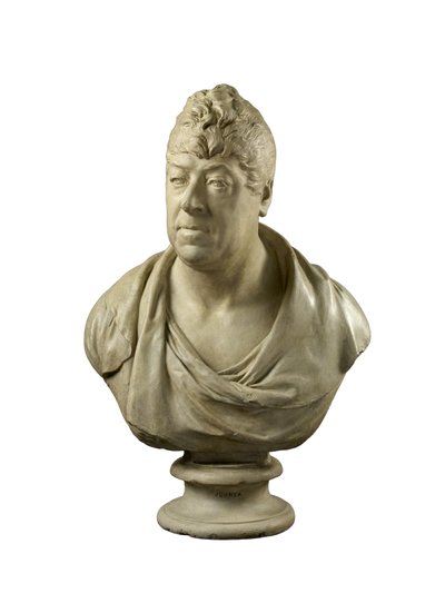हाफोड के थॉमस जॉन्स का बस्ट, MP, FRS, 1811 (प्लास्टर) द्वारा Francis Legatt Chantrey