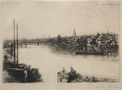 बैटरसी रीच, 1843। द्वारा फ्रांसिस सीमोर हैडेन