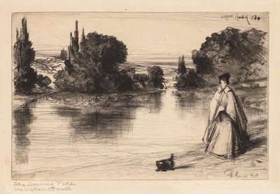 द ट्रिंग पाथ, 1864। द्वारा फ्रांसिस सीमोर हैडेन
