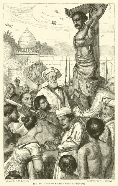करेन शहीद का धर्मयुद्ध द्वारा फ्रांसिस विल्फ्रेड लॉसन