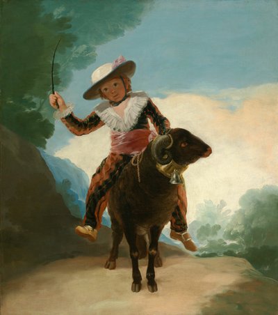 एक राम पर लड़का, 178687। द्वारा फ़्रांसिस्को डी गोया