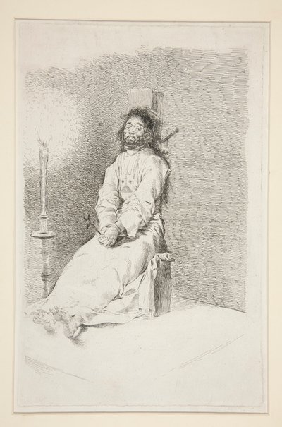 गैरोटेड मैन द्वारा Francisco de Goya