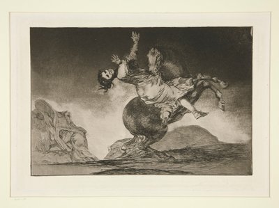 घोड़ा अपहरणकर्ता, श्लोक 10, कहावत श्रृंखला से द्वारा फ़्रांसिस्को डी गोया