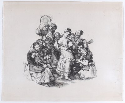 एल विटो अंडालूसी नृत्य, सीए। 1825-1826।, सीए। 1825-1826। द्वारा फ़्रांसिस्को डी गोया