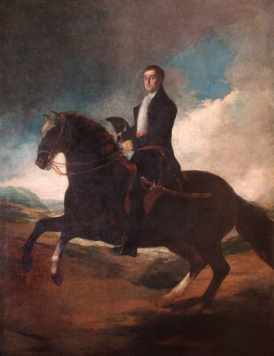 ड्यूक ऑफ वेलिंगटन, 1812 का अश्वारोही चित्र। द्वारा फ़्रांसिस्को डी गोया