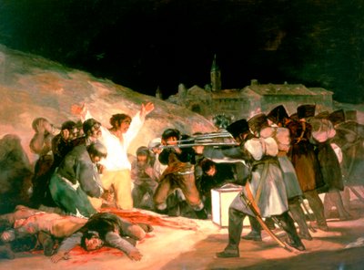 3 मई 1808 की शूटिंग, 1814 द्वारा फ़्रांसिस्को डी गोया