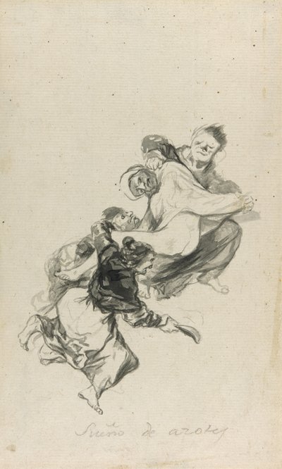 ड्रीम ऑफ़ फ़्लॉगिंग, 1801-03 द्वारा फ़्रांसिस्को डी गोया