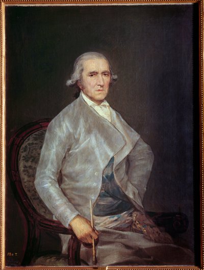 फ्रांसिस्को बेयू का पोर्ट्रेट। फ्रांसिस्को बेयू (1734-1795), चित्रकार और कलाकार के भाई-बहन। फ्रांसिस्को डी गोया द्वारा पेंटिंग (1746-1795) 1795 मैड्रिड, प्राडो संग्रहालय द्वारा फ़्रांसिस्को डी गोया