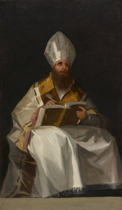 सेंट एम्ब्रोस, c.1796-1799 द्वारा फ़्रांसिस्को डी गोया