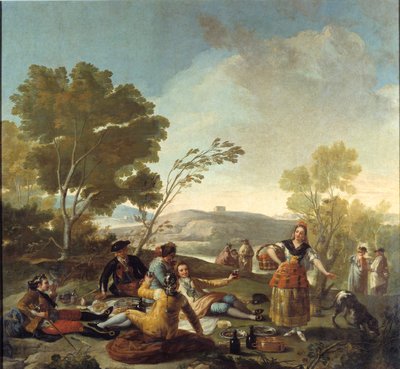 उसकी यात्रा करें। फ्रांसिस्को डी गोया द्वारा पेंटिंग (1746-1828) द्वारा फ़्रांसिस्को डी गोया