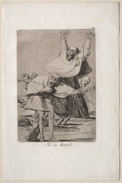 Caprichos: यह समय है। द्वारा फ़्रांसिस्को डी गोया