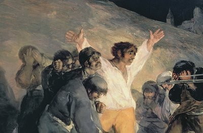 507 के कैनवास विस्तार पर मैड्रिड के डिफेंडरों का निष्पादन, 3 मई, 1808, 1814 तेल द्वारा फ़्रांसिस्को डी गोया