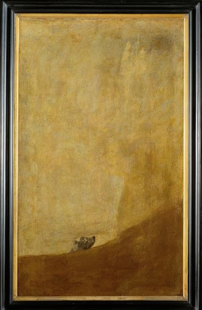 F.Goya, Hund द्वारा Francisco de Goya