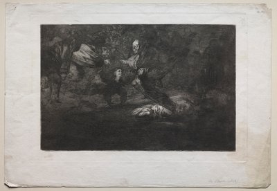 भगवान ने उन्हें पैदा किया और वे एक साथ जुड़ गए। द्वारा फ़्रांसिस्को डी गोया