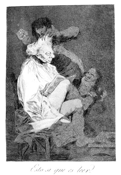 यह निश्चित रूप से 1799 पढ़ने में सक्षम है द्वारा फ़्रांसिस्को डी गोया