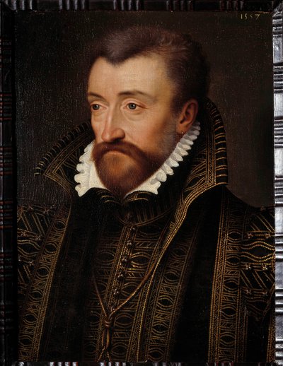 एंटोनी डी बॉर्बन का पोर्ट्रेट, ड्यूक ऑफ वेंडोम (1518-1562), किंग हेनरी IV के पिता फ्रेंकोइस क्लॉएट (1515-1572) 1560 सन के स्कूल की पेंटिंग। 0,31x0,23 मीटर पौ, मुसी डू चेटो - एंटोनी डी बॉर्बन का पोर्ट्रेट, ड्यूक ऑफ वेंडोम (1518-1562), के पिता द्वारा फ्रेंकोइस (स्कूल ऑफ क्लाऊट)