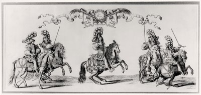 लुई XIV के लिए कैरोसेल (1639-1715) c.1662 द्वारा फ्रेंकोइस चौवेउ