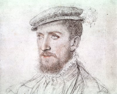 Gaspard de Coligny (1519-1572) (ड्राइंग) द्वारा फ्रांकोइस क्लाउड