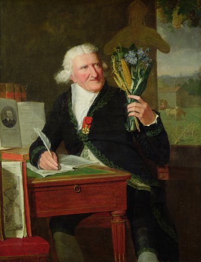 एंटोनी पैरामेंटियर का पोर्ट्रेट (1737-1813) 1812 (कैनवास पर तेल) द्वारा फ्रेंकोइस ड्यूमोंट