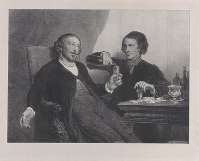 द वाइन, 1840। द्वारा फ्रेंकोइस जोसेफ एइम डी लेमुद