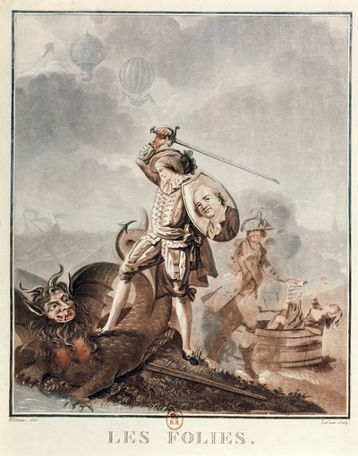 एक कठोर, c.1786 (एक्वाटिंट) से मुकाबले में फिगारो द्वारा फ्रेंकोइस लुइस जोसेफ वत्तु