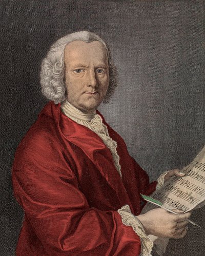 फ़्रैंकोइस ला गुफा की उत्कीर्णन फेश (1687-1761) द्वारा विलेम का पोर्ट्रेट द्वारा फ्रेंकोइस मोरेलन ला केव