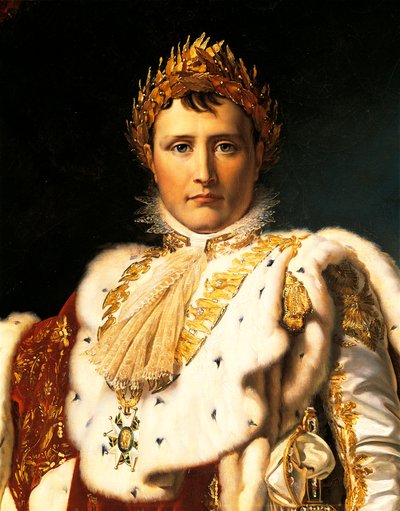 नेपोलियन बोनापार्ट, सम्राट के वेश में, फ्रेंकोइस बैरन जेरार्ड (1770-1837) सीए 1805 द्वारा द्वारा बैरन फ्रांस्वा पास्कल साइमन जेरार्ड