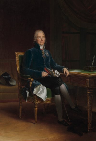 चार्ल्स मौरिस डे तलिलेरैंड पेरीगॉर्ड 1754-1838, बेनेवेंट का राजकुमार, 1808। द्वारा फ्रेंकोइस पास्कल साइमन जेरार्ड