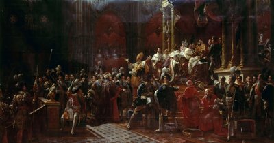 29 मई, 1825 को रिम्स में फ्रांस के चार्ल्स एक्स का राज्याभिषेक द्वारा फ्रेंकोइस पास्कल साइमन जेरार्ड