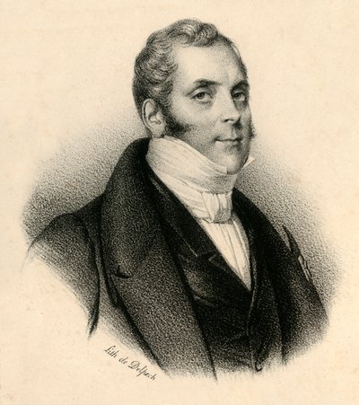 ऑबेर, 1782-1871, सी 1830। द्वारा फ्रेंकोइस सेराफिन डेलपेच