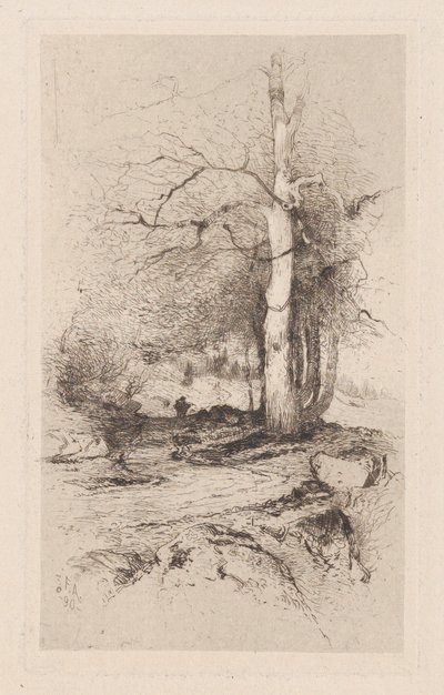 लैंडस्केप, 1890। द्वारा फ्रैंक एंडरसन
