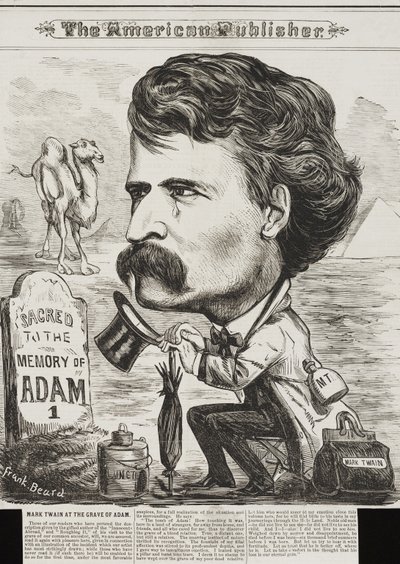 द अमेरिकन पब्लिशर, पब। 1872 (लिथोग्राफ) द्वारा फ्रैंक दाढ़ी
