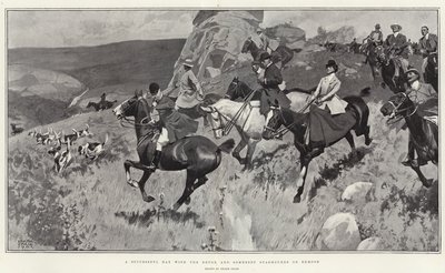 एक्समूर (लिथो) पर डेवोन और समरसेट स्टैगाउंड्स के साथ एक सफल दिन द्वारा फ्रैंक क्रेग
