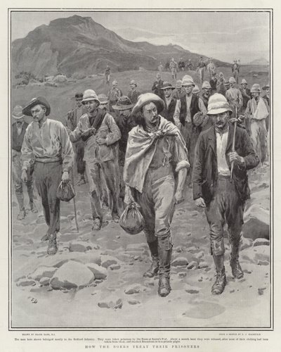 कैसे Boers अपने कैदियों के साथ व्यवहार करते हैं द्वारा Frank Dadd