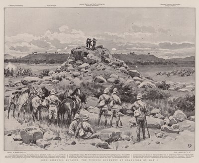 लॉर्ड रॉबर्ट्स एडवांस, ब्रैंडफोर्ट में 3 मई को टर्निंग मूवमेंट द्वारा Frank Dadd