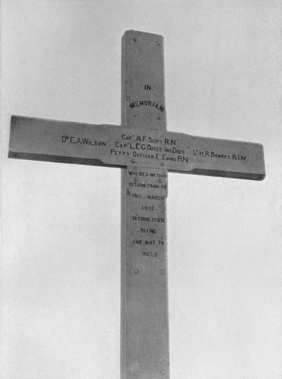 मेमोरियल क्रॉस ऑब्जर्वेशन हिल में दक्षिणी पार्टी, 1913 में सही किया गया द्वारा फ्रैंक देबनेहम