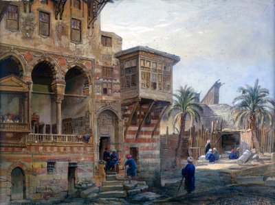 द हाउस ऑफ़ मामेल्यूक राद्नू बे, काहिरा, 1870 द्वारा फ्रैंक डिलन