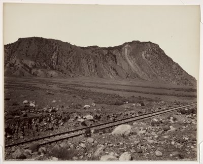 सिनेबार माउंटेन, डेविल स्लाइड, 1880s। द्वारा फ्रैंक जय हेन्स