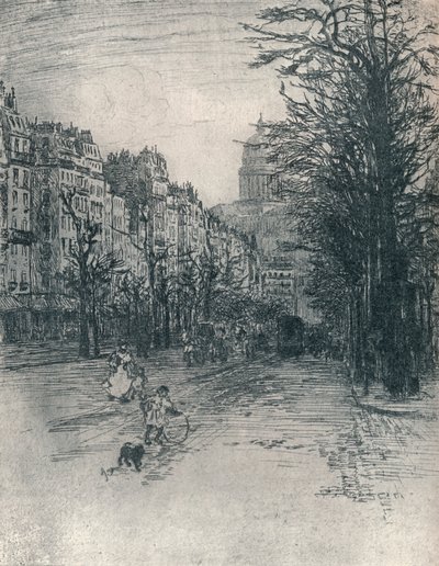 एवेन्यू डे गोबलिन, पेरिस, c1908 द्वारा फ्रैंक मिल्टन आर्मिंगटन